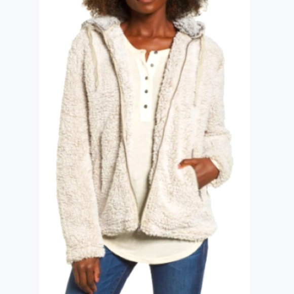 Thread & Supply Brandon Cozy Fleece Jacket, size Medium - Picture 1 of 13